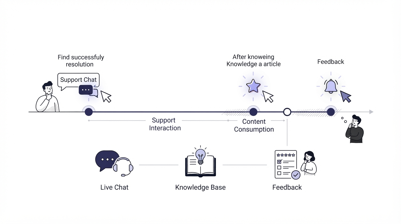 Collect customer feedback at the right moment