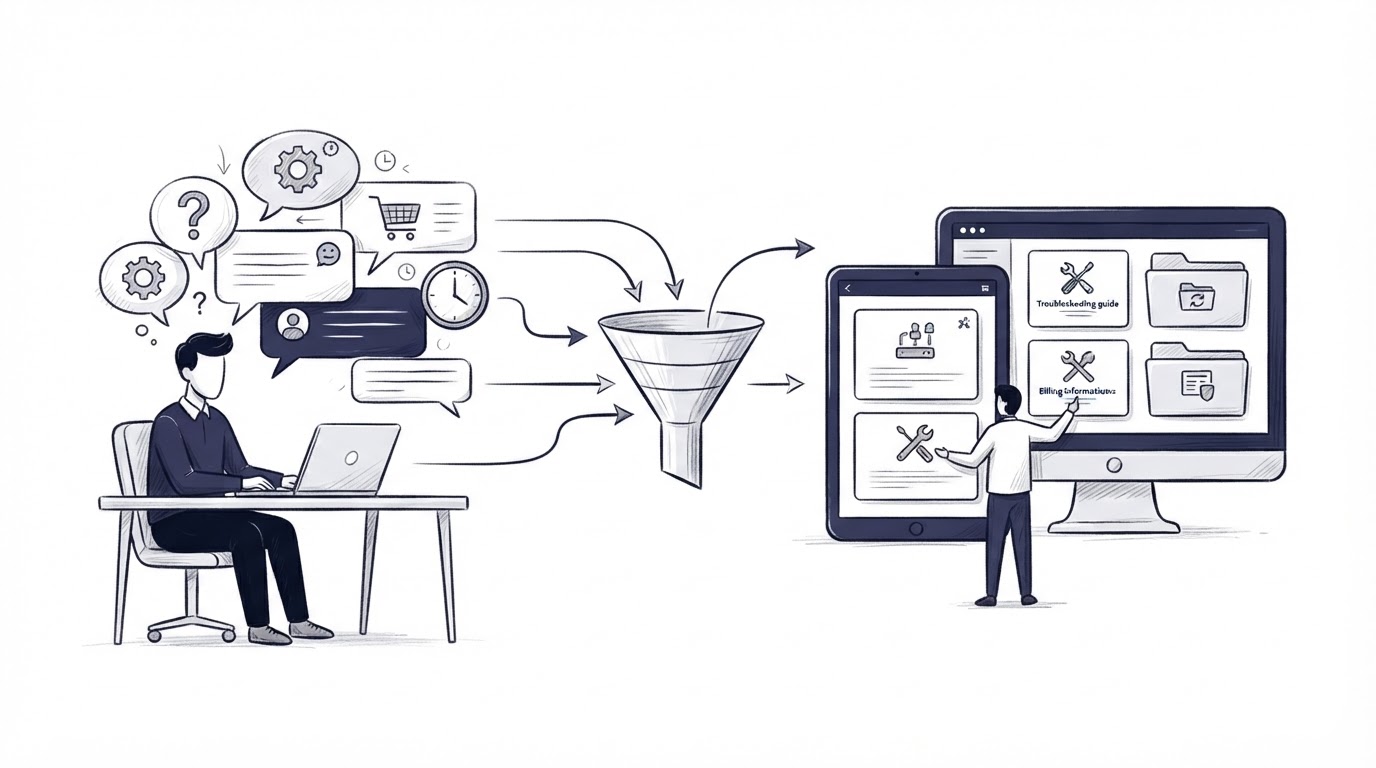 Build a knowledge base from repeat chat questions